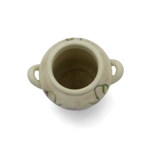 RADFORD Ware Small VASE English Pottery Floral English Country Cottage Vintage 4 - Picture 9 of 11